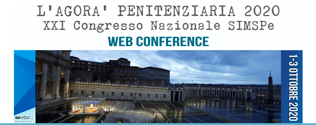 XXI Congresso Nazionale SIMSPe Agorà Penitenziaria 2020